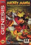 Sega Genesis Mickey Mania (Damaged Label) [Loose Game/System/Item]